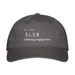 Organic Baseball Cap - charcoal