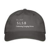 Organic Baseball Cap - charcoal