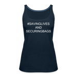 Women’s Premium Tank Top - deep navy