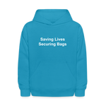 SLSB Kids' Hoodie - turquoise