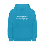 SLSB Kids' Hoodie - turquoise