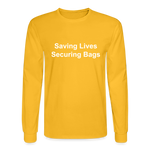 Men's Long Sleeve T-Shirt - gold