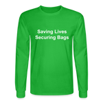 Men's Long Sleeve T-Shirt - bright green