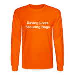 Men's Long Sleeve T-Shirt - orange