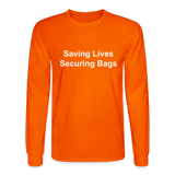 Men's Long Sleeve T-Shirt - orange