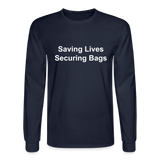 Men's Long Sleeve T-Shirt - navy