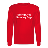 Men's Long Sleeve T-Shirt - red