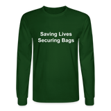 Men's Long Sleeve T-Shirt - forest green