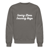 Crewneck Sweatshirt - asphalt gray