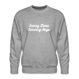 SLSB Men’s Premium Sweatshirt - heather grey