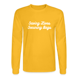 Men's Long Sleeve T-Shirt - gold