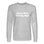 Men's Long Sleeve T-Shirt - heather gray