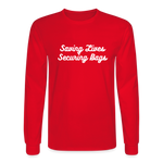 Men's Long Sleeve T-Shirt - red