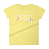 Women's short sleeve LIMITED EDITION BREAST CA t-shirt